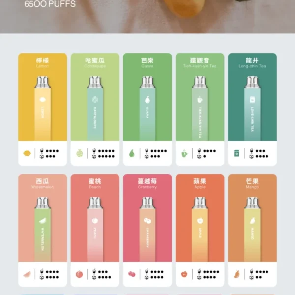 TUTX拋棄式電子煙
